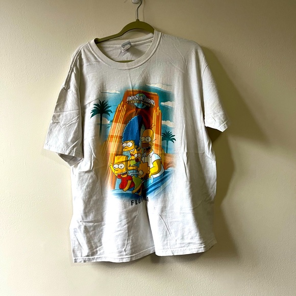 Simpson’s Theme Park Shirt - Picture 1 of 2